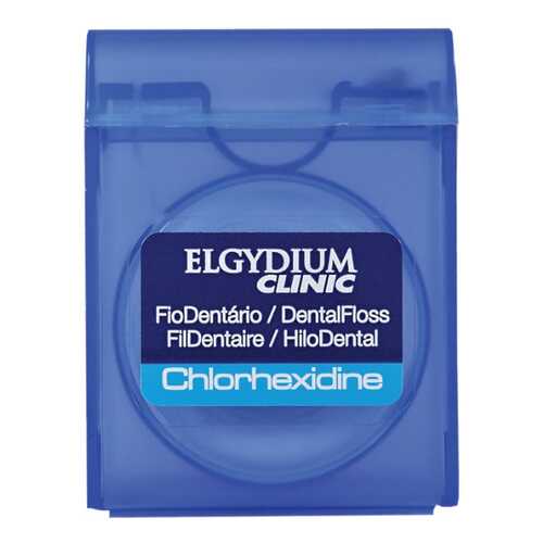 Зубная нить Elgydium Хлоргексидин 50 м в Тенториум