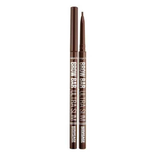 Карандаш для бровей luxvisage brow bar ultra slim тон 302 soft brown в Тенториум