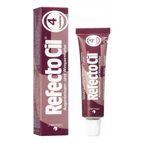 Краска для бровей RefectoCil №4 Каштановый в Тенториум