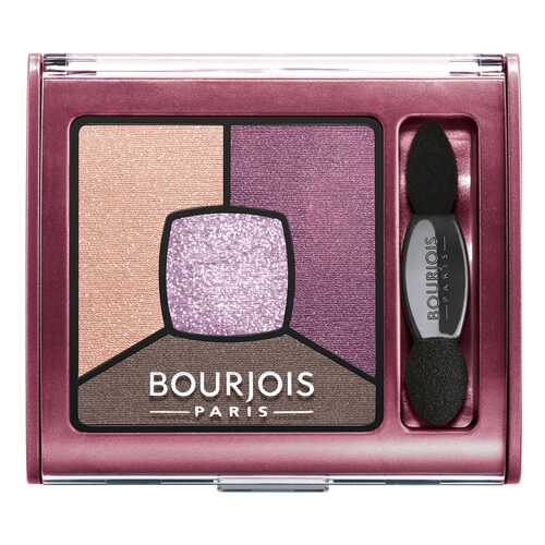 Тени для век Bourjois Smoky Stories Quad Eyeshadow Palette 15 Brilliant Prunette в Тенториум