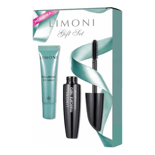 Подарочный набор LIMONI Mascara Nero + Hyaluronic Eye Cream в Тенториум