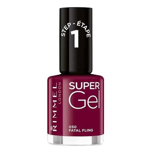 Лак для ногтей Rimmel Super Gel 050 Fatal fling 8 мл в Тенториум