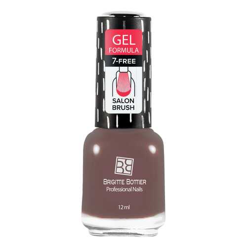 Лак с гелевым эффектом Brigitte Bottier Gel Formula тон 49 розовое какао, 12 мл в Тенториум