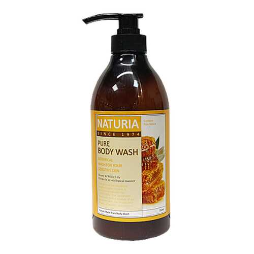 Гель для душа Evas Naturia Pure Body Wash Honey&White Lily 750 мл в Тенториум