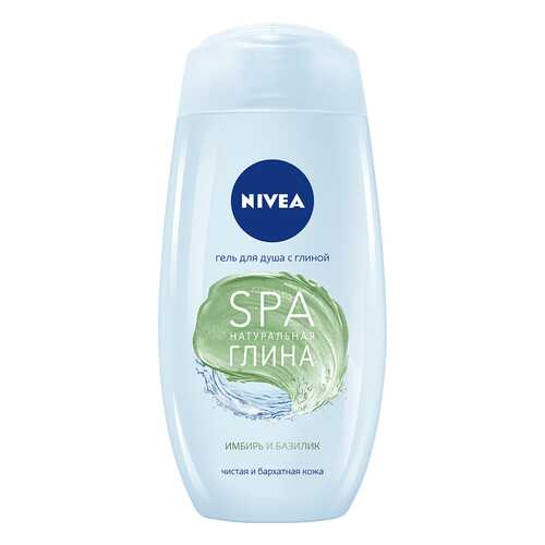 Гель для душа Nivea SPA Натуральная Глина Имбирь и Базилик 250 мл в Тенториум