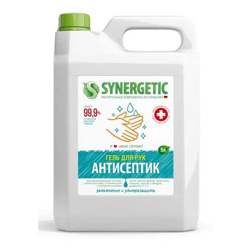 Средство для рук антибактериальное SYNERGETIC увлажнение и ультразащита 5л в Тенториум