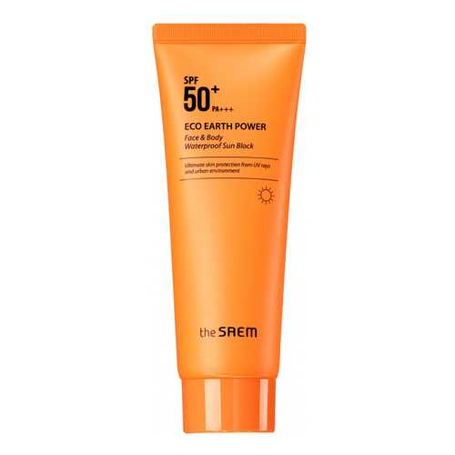 Солнцезащитное средство The Saem Eco Earth Power Face & Body Waterproof Sun Block 100 мл в Тенториум