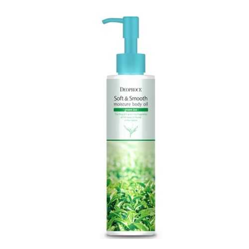 Масло для тела DEOPROCE SOFT & SMOOTH MOISTURE BODY OIL GREEN TEA 200ml в Тенториум