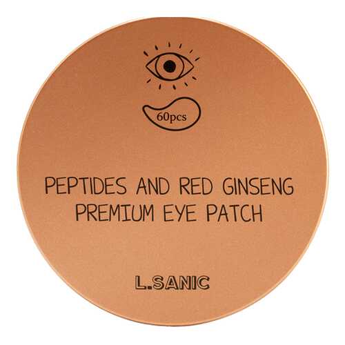 Патчи для глаз L’Sanic Peptides and Red Ginseng Premium Eye Patch 60 шт в Тенториум