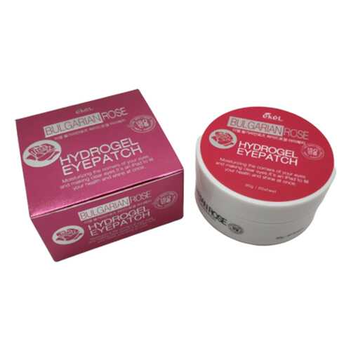 Патчи для глаз с экстрактом болгарской розы Ekel Bulgarian Rose Hydrogel Eye Patch 60 шт в Тенториум