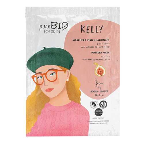 Альгинатная маска Kelly, инжир для сухой кожи PuroBio 13 г в Тенториум