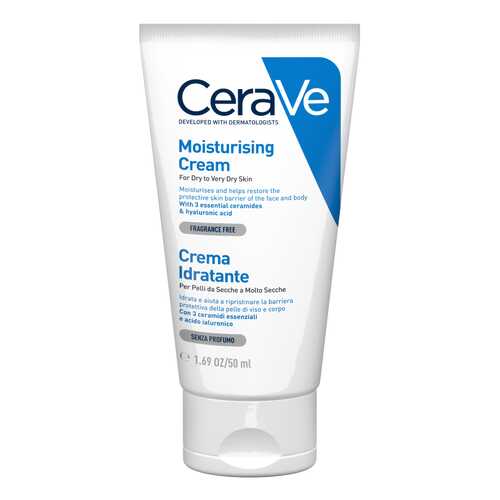 Крем для лица CeraVe Moisturising Cream Crema Idratante, 50 мл в Тенториум