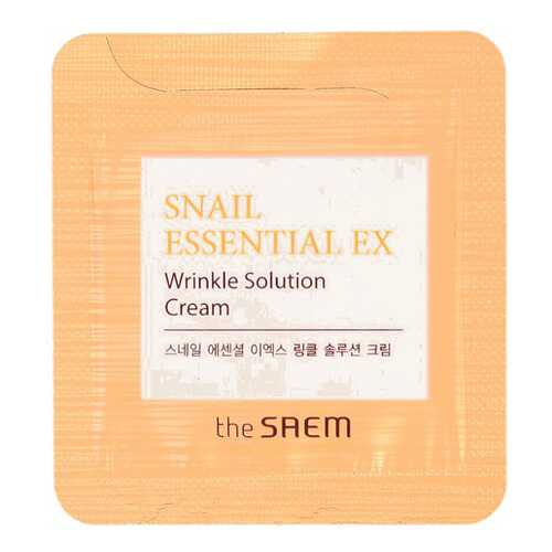 Крем для лица The Saem Snail Essential Ex Wrinkle Solution Cream 1 мл в Тенториум