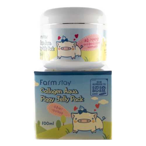 Маска для лица FarmStay Collagen Aqua Piggy Jelly Pack 100 мл в Тенториум