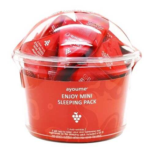 Маска для лица ночная AYOUME ENJOY MINI SLEEPING PACK 3гр*30 в Тенториум