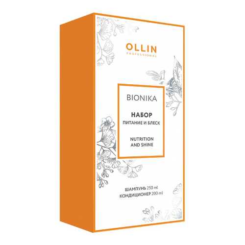 Набор средств для волос Ollin Professional Bionika Питание и блеск в Тенториум