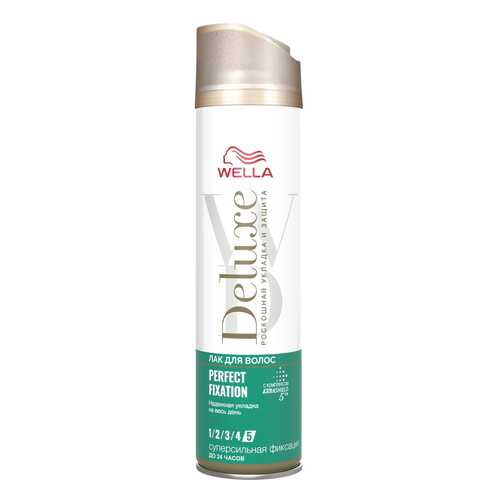 Лак для волос Wella Deluxe Perfect Fixation 250 мл в Тенториум