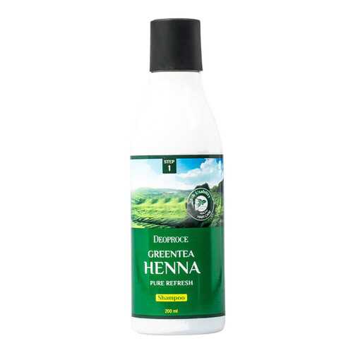 Шампунь Deoproce Green Tea Henna Pure Refresh 200 мл в Тенториум