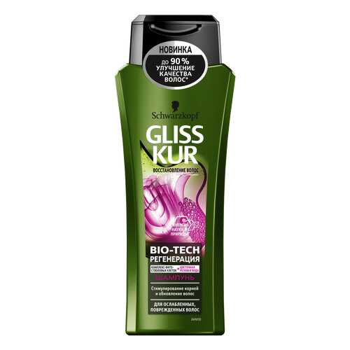 Шампунь Schwarzkopf Gliss Kur Bio-Tech в Тенториум