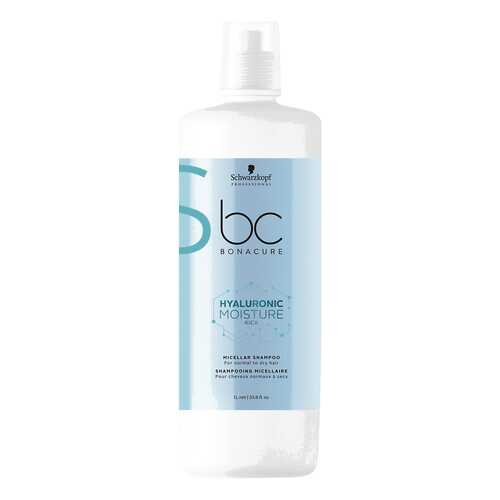 Шампунь Schwarzkopf Professional BC Bonacure Hyaluronic Moisture Kick 1000 мл в Тенториум